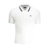 Polo de algodón blanco