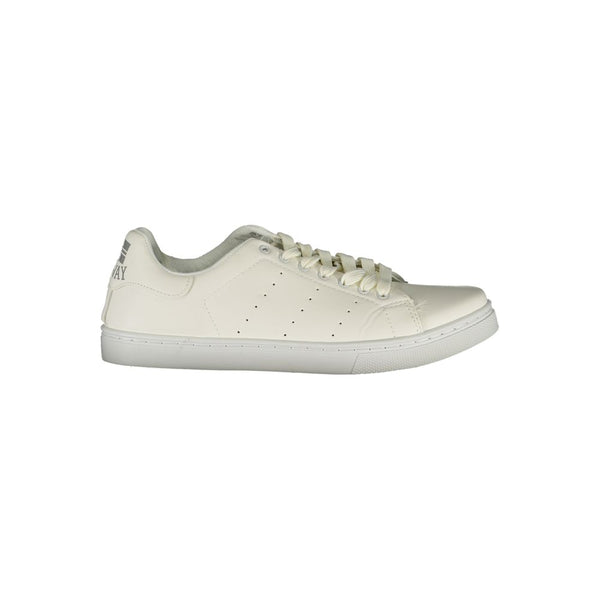 Sneaker en polyester blanc