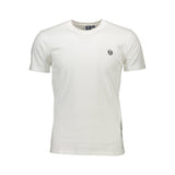 Camiseta de algodón blanco