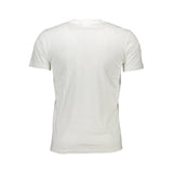 Camiseta de algodón blanco