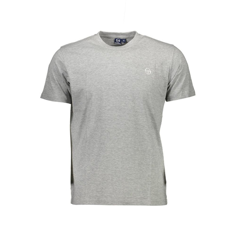 T-shirt di cotone grigio