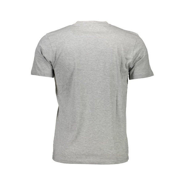 T-shirt di cotone grigio