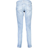 Chic Skinny Mid-Rise Light Blue Jeans