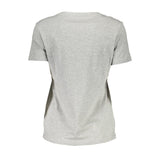 Elite Grey Organic Cotton Tee για αυτήν