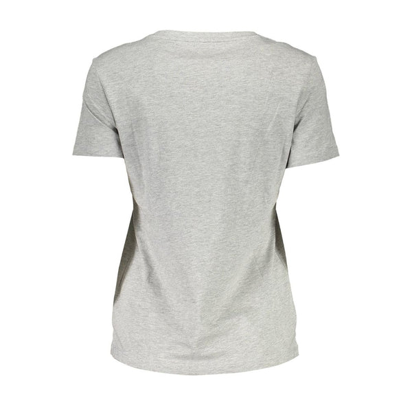 Tee-shirt en coton bio gris d'élite pour elle