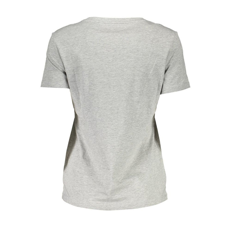 Elite Grey Organic Cotton Tee για αυτήν