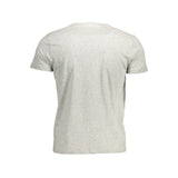 Elegant Grey Crew Nou Cotton Tee