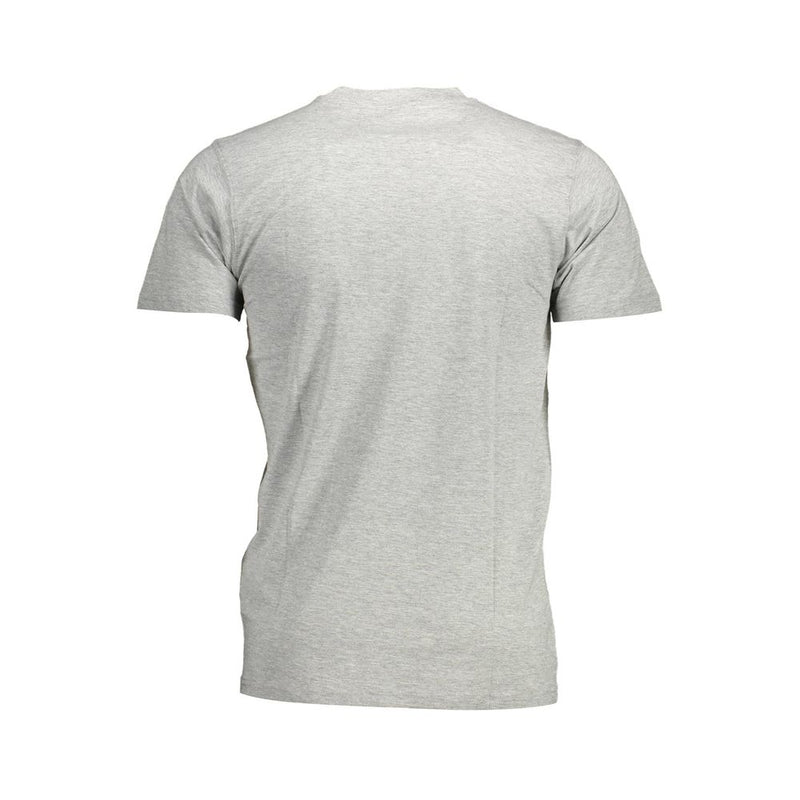 Camiseta de algodón gris