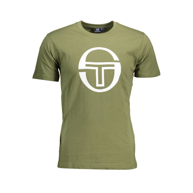 Camiseta de algodón verde