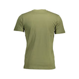 T-shirt in cotone verde