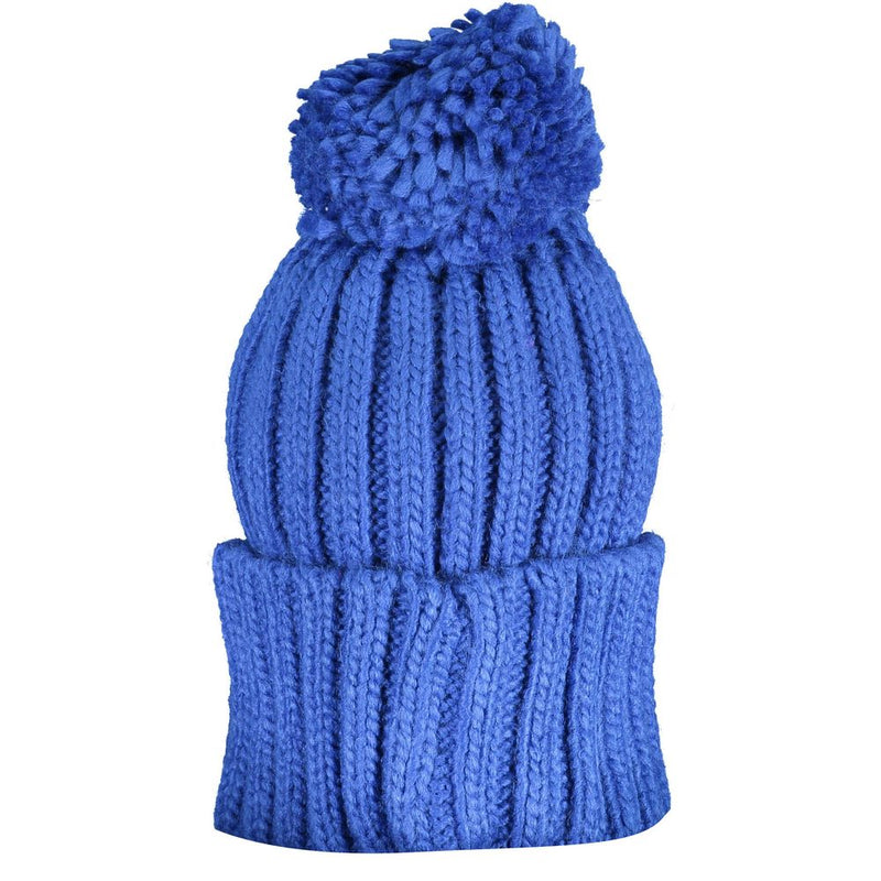 Cappelli acrilici blu e cappello