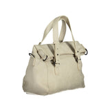 Chic White Contrasting Detail Handtasche