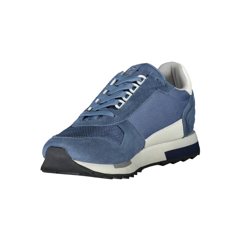 Sneaker sportive a blu di blu eleganti