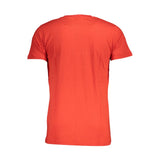 T-shirt di cotone rosso