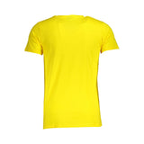 Camiseta de algodón amarillo