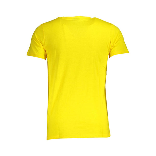 T-shirt en coton jaune