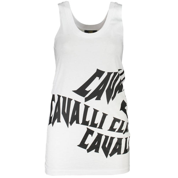 Elegantes Weitschulter-Druck-Tank-Top