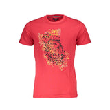 T-shirt di cotone rosso