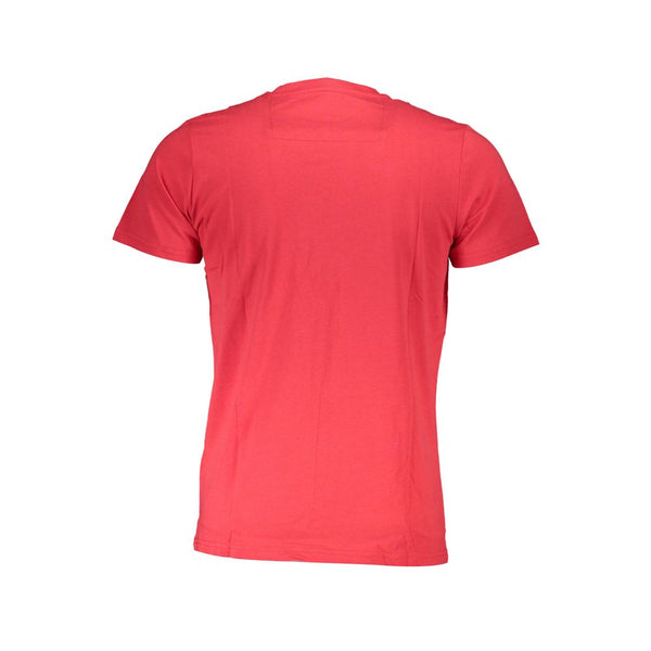 T-shirt di cotone rosso