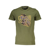 T-shirt en coton vert