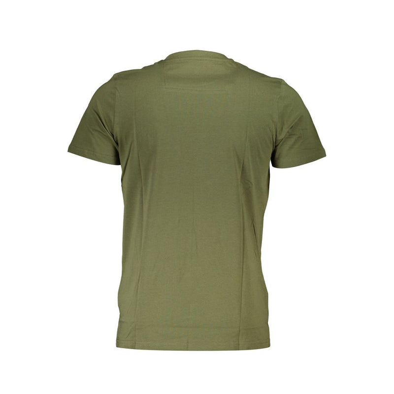 Camiseta de algodón verde