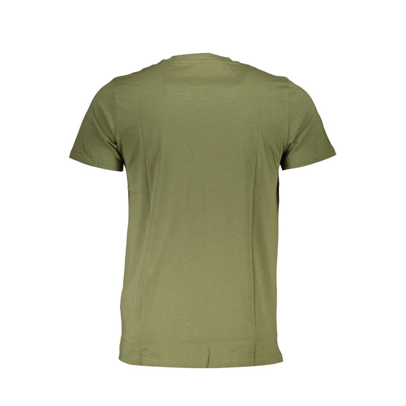 Camiseta de algodón verde