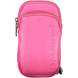 Pink Polyethylene Handbag