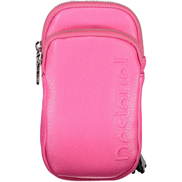 Pink Polyethylenhandtasche