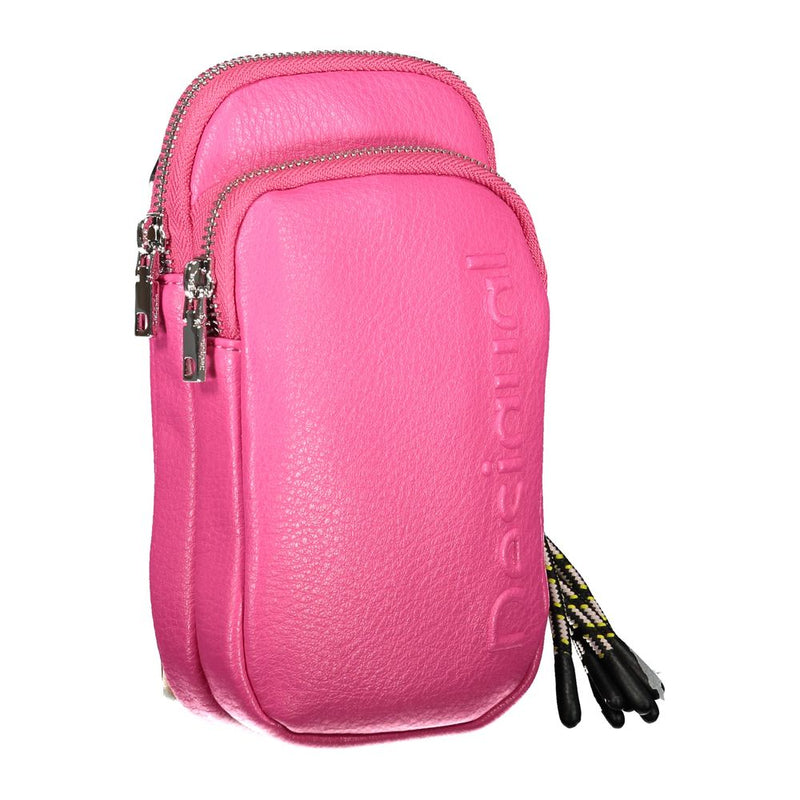 Borsa in polietilene rosa