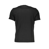 Camiseta de algodón negro