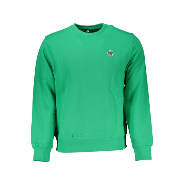 Maglione di cotone verde