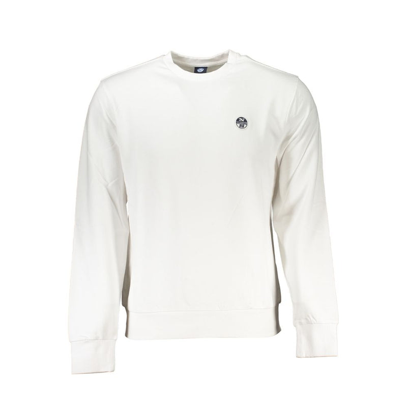 Maglione di cotone bianco