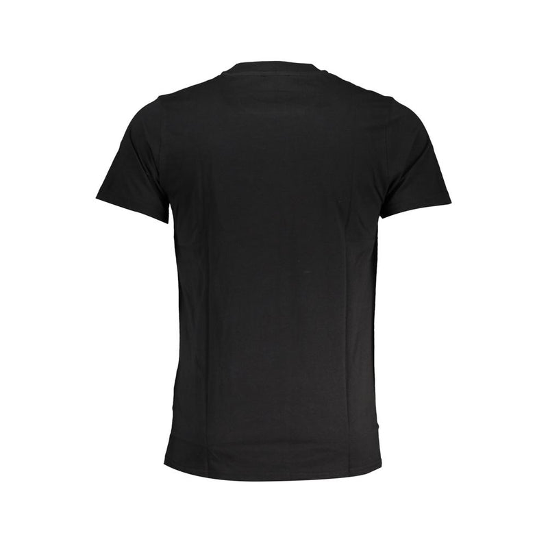 Camiseta de algodón negro