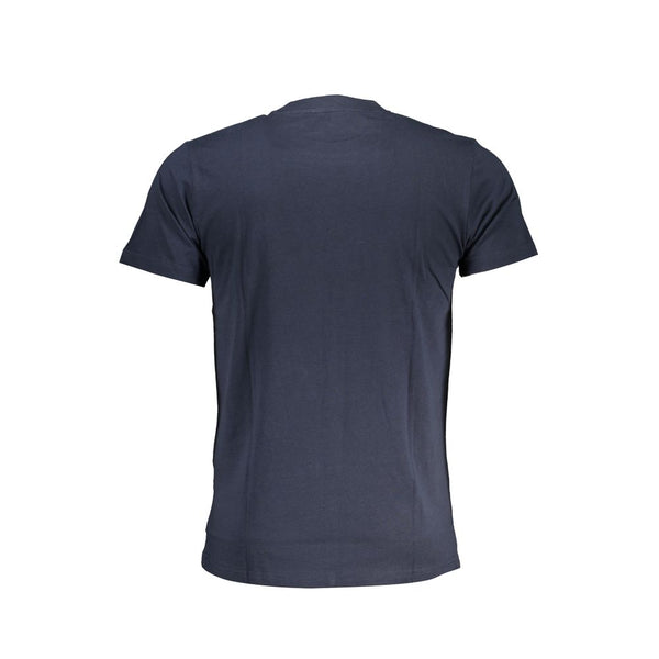 T-shirt di cotone blu