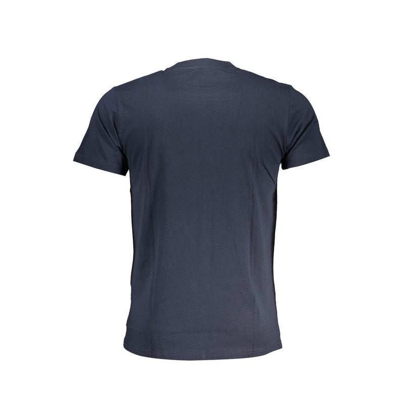 T-shirt en coton bleu