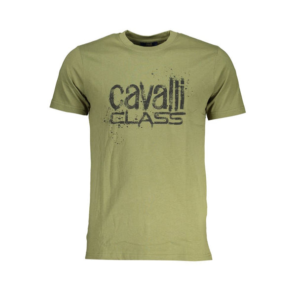 Camiseta de algodón verde