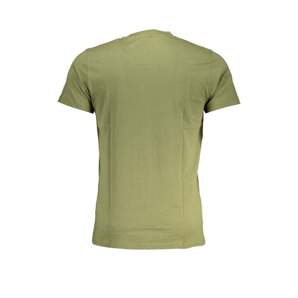 Camiseta de algodón verde