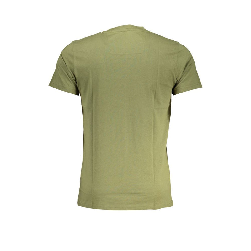 Camiseta de algodón verde