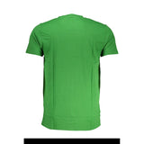 Camiseta de algodón verde