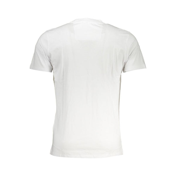 Camiseta de algodón blanco