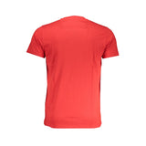 T-shirt en coton rouge