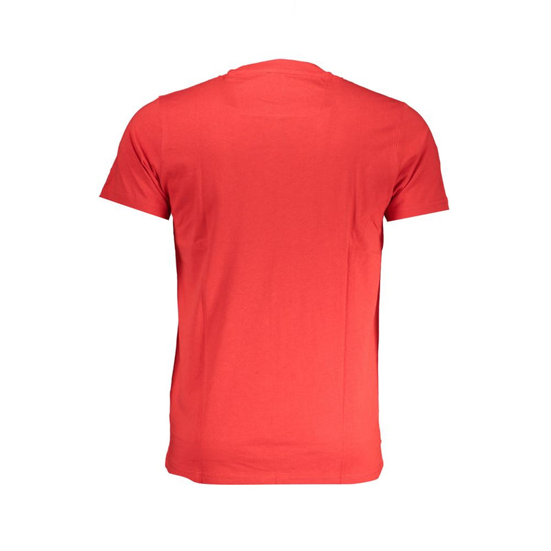 Camiseta de algodón rojo