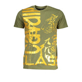 T-shirt en coton vert