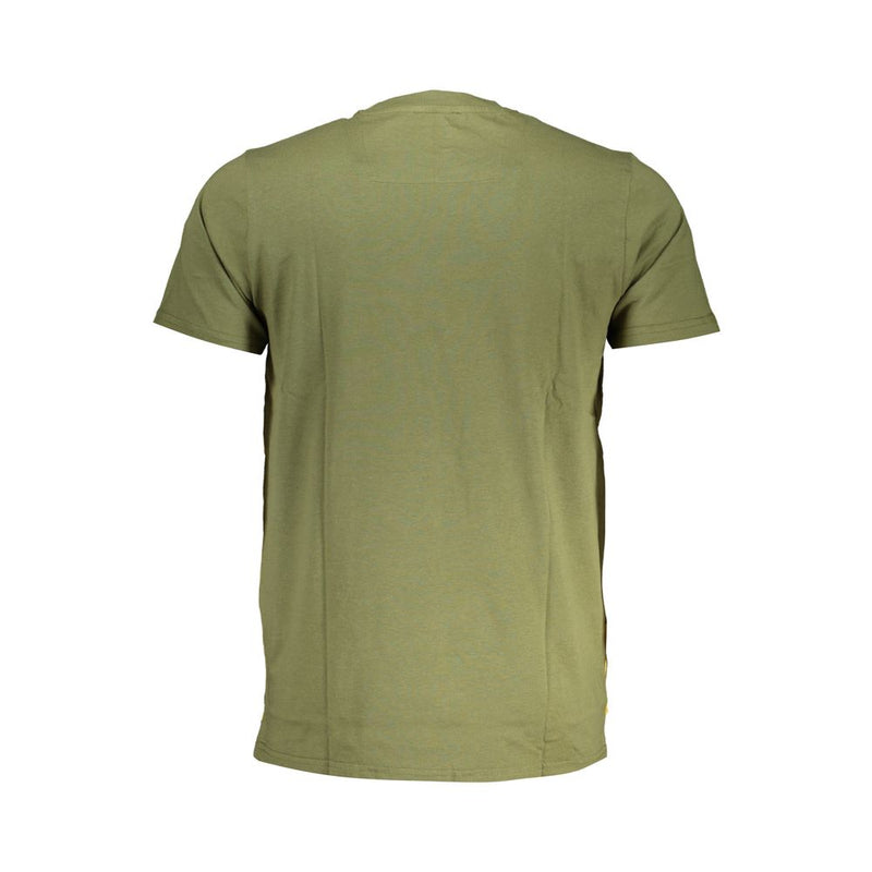 Camiseta de algodón verde