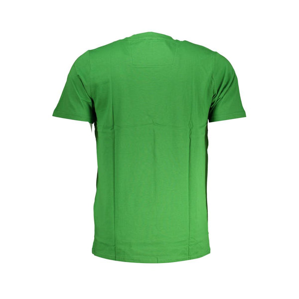 Camiseta de algodón verde