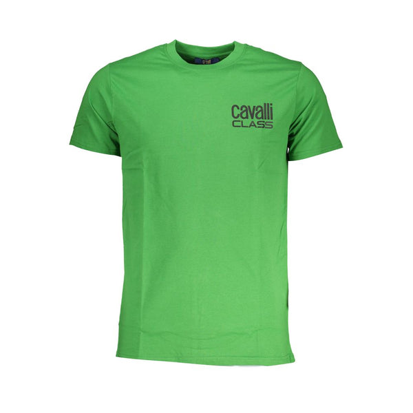 Camiseta de algodón verde