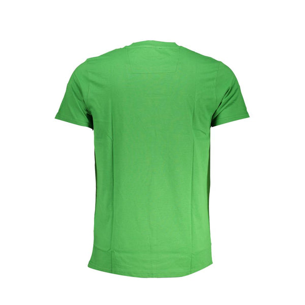 Camiseta de algodón verde