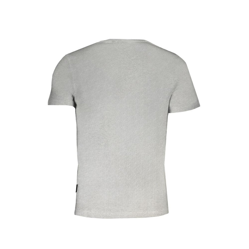 Gray Cotton T-Shirt