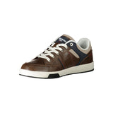 Sneaker in poliestere marrone