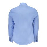 Camicia di cotone azzurro